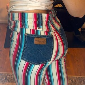 Wrangler High Rise Flare Jeans